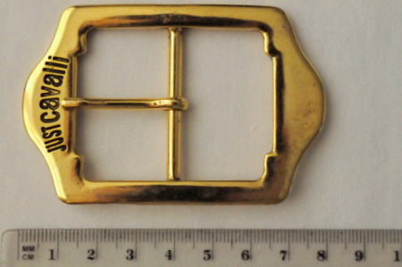 Украшение Декоративное УД-0027 Пряжка для одежды Средняя золотистая 2
