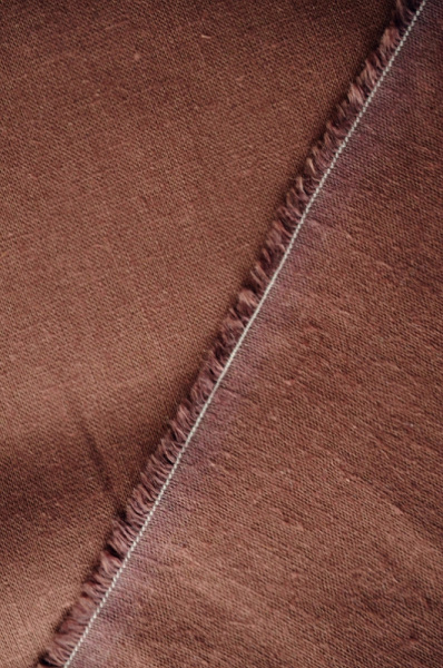 Лен однотонный ШОКОЛАД МОЛОЧНЫЙ