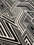 Трикотаж "Черно - белая геометрия"