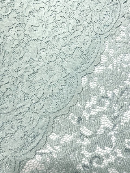 Кружевное полотно "Сильва" пыльный голубой Кружевное полотно "Сильва" пыльный голубой ткань