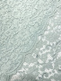 Кружевное полотно "Сильва" пыльный голубой ткань