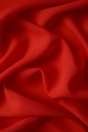 Креп - шифон КРАСНЫЙ