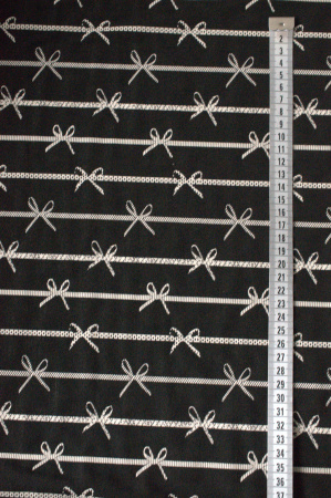 Жаккард плательно - костюмный Бантики 6