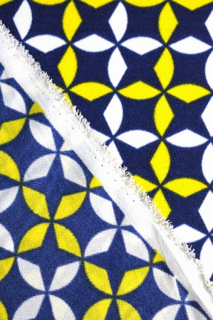 Стильный орнамент желтый 3