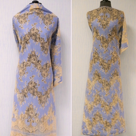 Кружевное полотно "Кружева в облаках" ткань