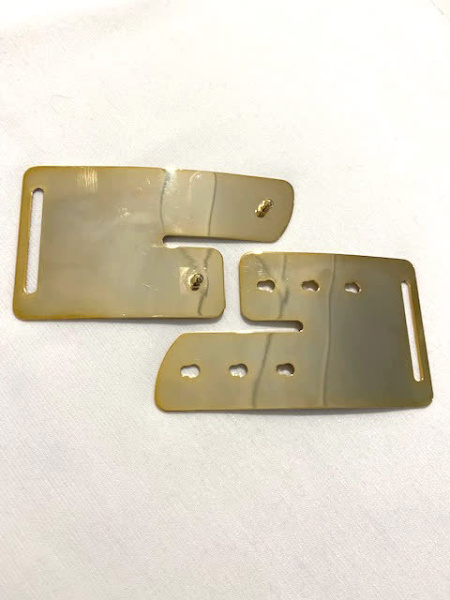 Украшение Декоративное УД-0041 Пряжка Золотистая