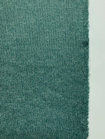 НОВИНКА! Трикотаж меланж с люрексом ЗЕЛЕНЫЙ