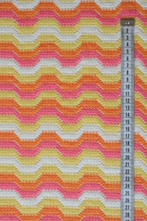 Трикотаж хлопковый Летний Миссони розовый 3