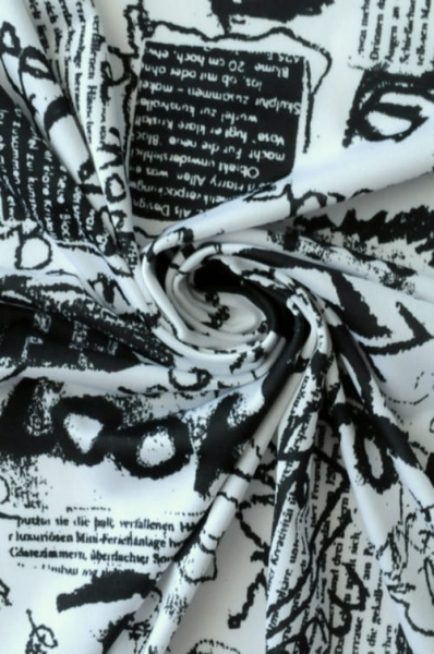 Трикотаж масло холодное Графити 3