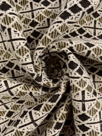 Трикотаж-жаккард Смальта светлый 4