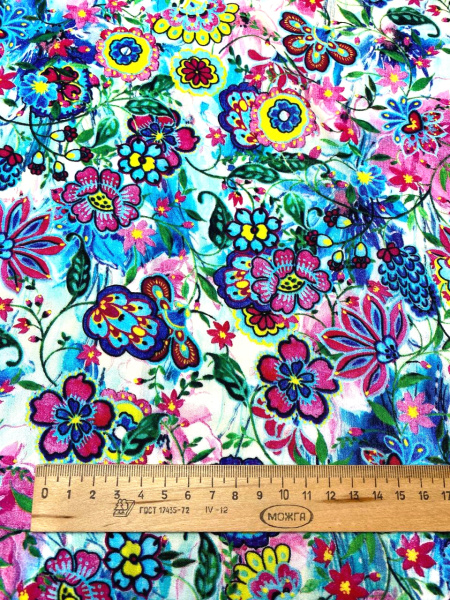 Штапель МАСЛЕНИЦА фуксия