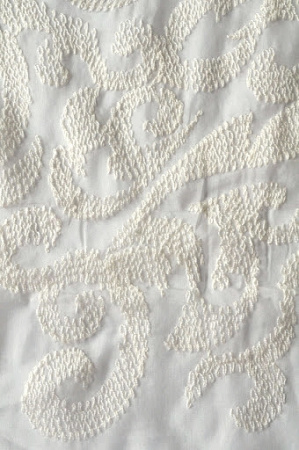 Батист вышитый МОРОЗНЫЙ УЗОР