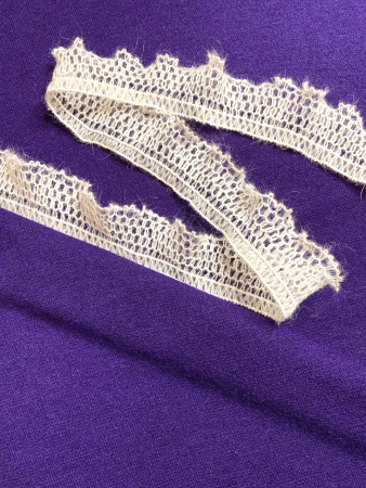 Трикотаж Ангора ТЕМНО - ФИОЛЕТОВЫЙ