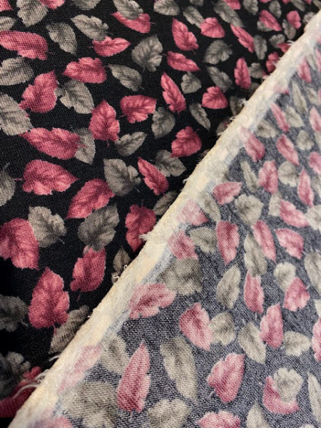 Трикотаж ЛИСТИКИ полотно