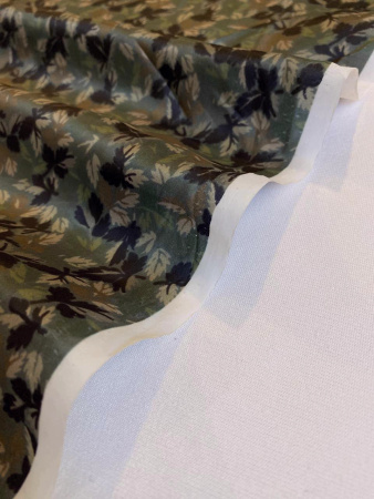 Курточная ткань ЛИСТИКИ