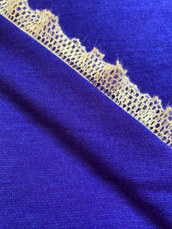 Трикотаж Ангора ВАСИЛЬКОВЫЙ