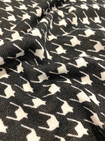 Трикотаж ГУСИНАЯ ЛАПКА полотно