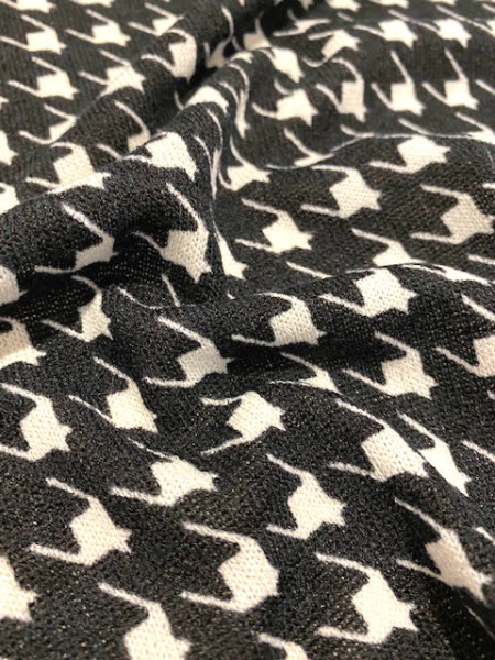 Трикотаж ГУСИНАЯ ЛАПКА полотно