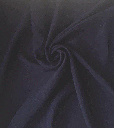 Штапель однотонный ТЕМНО-СИНИЙ