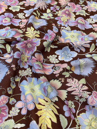 Вискоза ИЗЫСКАННЫЙ МИЛЬФЛЕР молочный шоколад