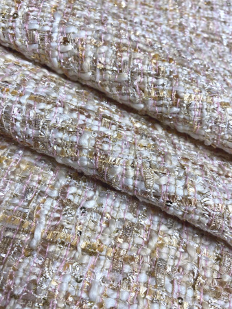 ткани Твид (Шанель) ЗОЛОТИСТЫЙ БЕЖ