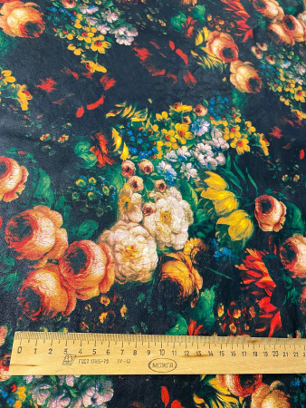 Кожа искусственная ОСЕННИЙ БУКЕТ