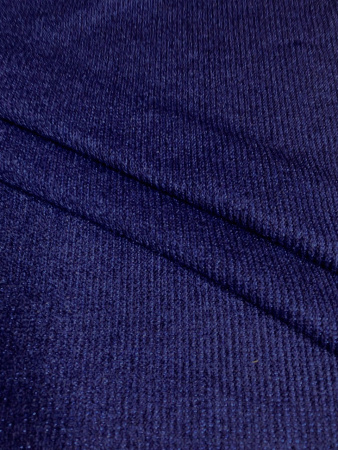Трикотаж с люрексом НОЧНОЙ СИНИЙ трикотажная ткань