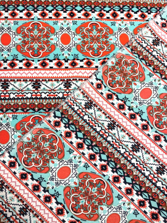 Шелк искусственный ВОСТОЧНЫЙ СТИЛЬ