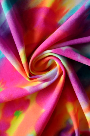 Бифлекс для купальников Цветы под дождем 3