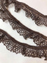 Кружево КУШ-0006 шоколад
