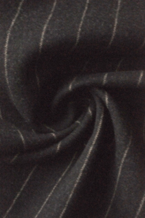 Плательно-Костюмная ТОНКАЯ ПОЛОСКА серая 2