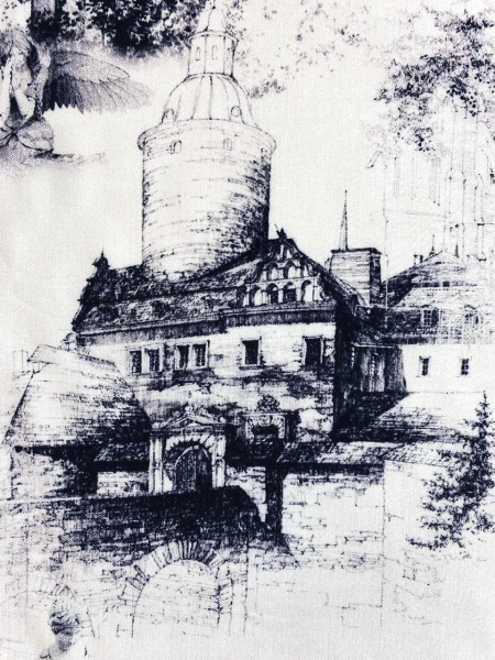 Штапель МАЛЕНЬКАЯ ИТАЛИЯ черный