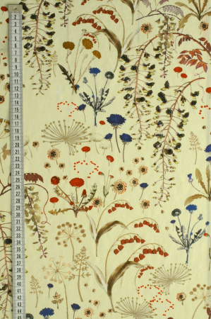 Креп плательно - блузочный "Ботаника"