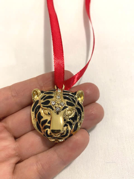 Украшение Декоративное УД-0043 Подвеска Леопард