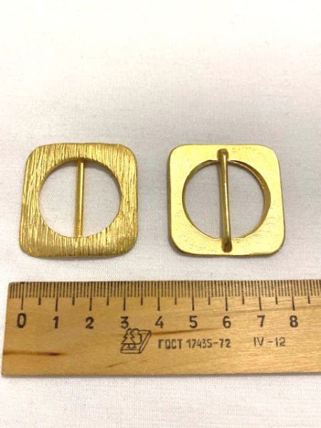 Украшение Декоративное УД-0040 Пряжка Квадратная