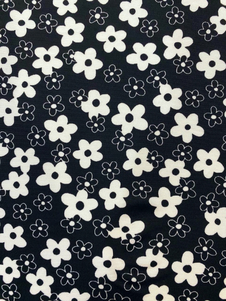 Трикотаж МЕЛКИЕ ЦВЕТОЧКИ ткань