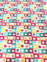 Креп плательно - блузочный РАЗНОЦВЕТНЫЕ КУБИКИ