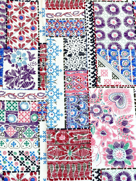 Штапель ПЭЧВОРК МОДНЫЙ