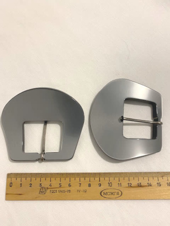 Украшение Декоративное УД-0042 Пряжка Серая