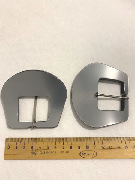 Украшение Декоративное УД-0042 Пряжка Серая