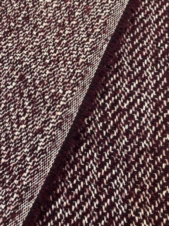 ткани Ткань костюмная ШАНЕЛЬ темно-бордовая