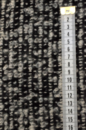 Ткань костюмная ШАНЕЛЬ ПУШИСТАЯ серая 4