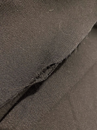 Креп двусторонний ЧЕРНЫЙ