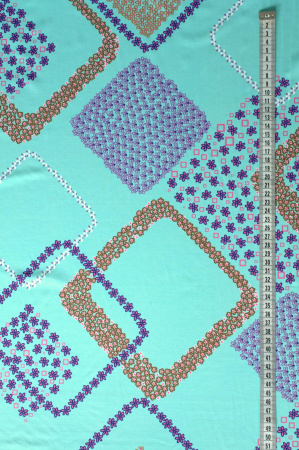 Бифлекс для купальников Геометрические фигуры из цветов 1