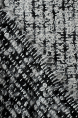 Ткань костюмная ШАНЕЛЬ ПУШИСТАЯ серая 2