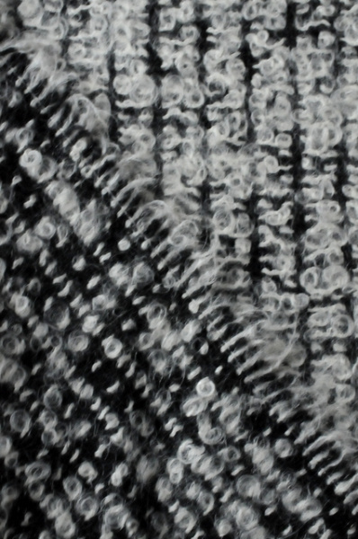 Ткань костюмная ШАНЕЛЬ ПУШИСТАЯ серая 2