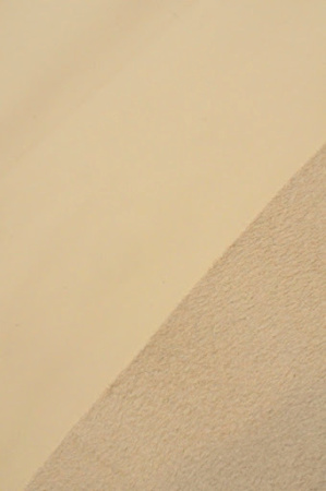 Искусственная КОЖА на бархатистой основе Теплый кремовый 2