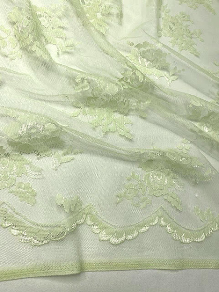 Гипюр "Букетики оливы" Гипюр "Букетики оливы" ткань