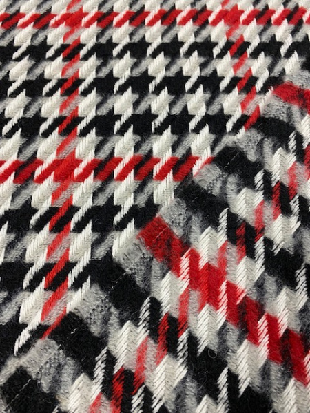 Ткань костюмно-пальтовая "Лапка классическая"