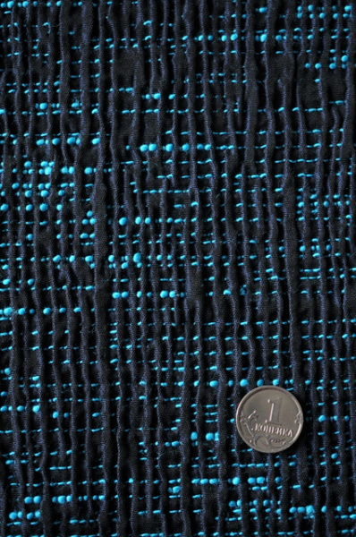 Жаккард Жатка голубая бирюза 2 Жаккард Жатка голубая бирюза 2